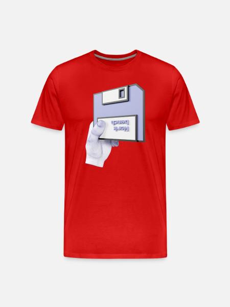 établi 3D - T-shirt bio Premium Homme - rouge