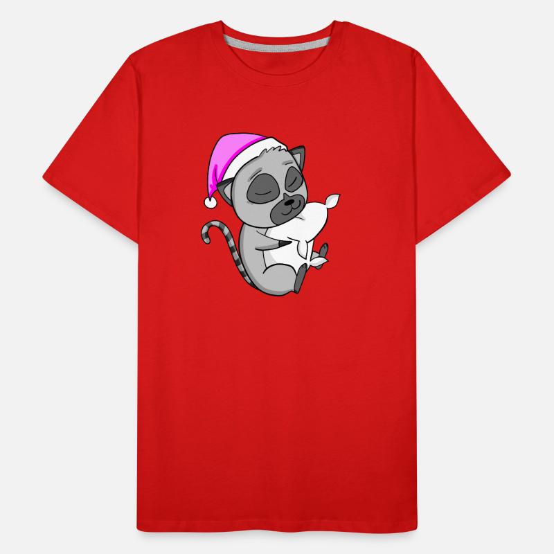 Lemur Männer Premium Bio T-Shirt