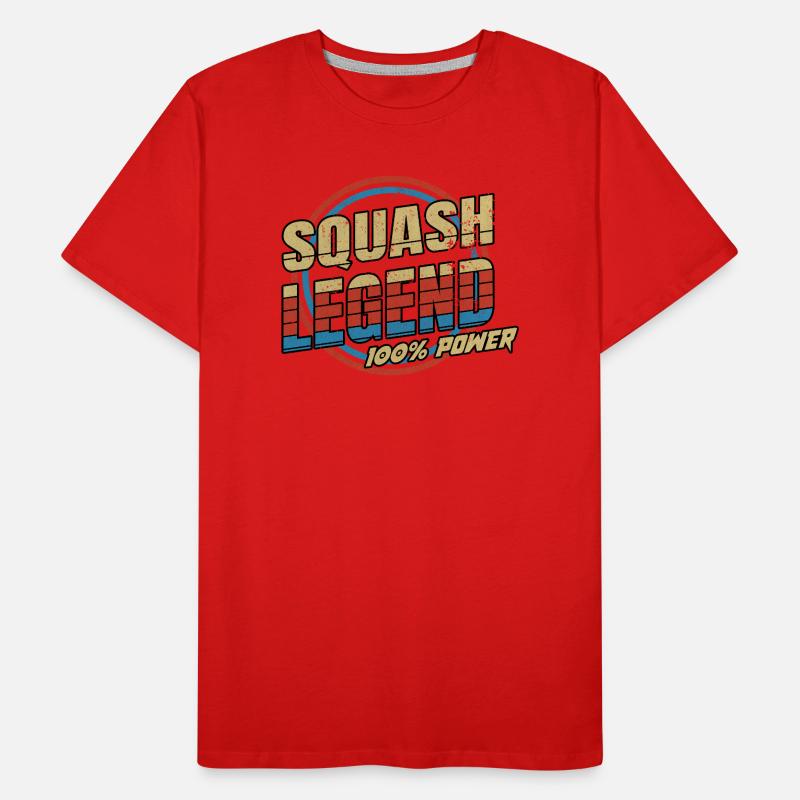 Légende du squash T-shirt bio Premium Homme