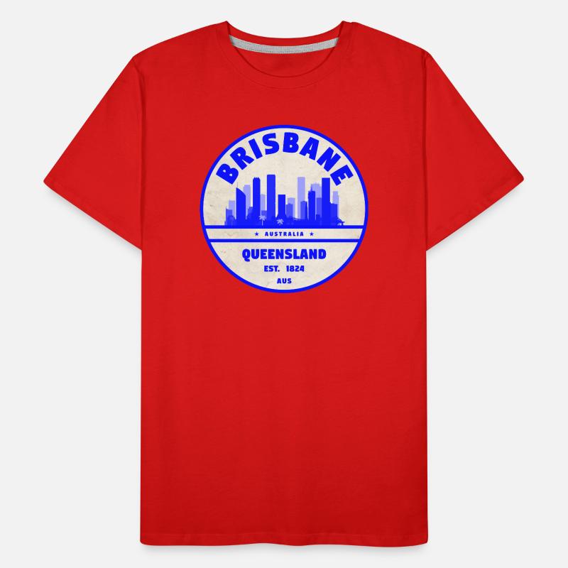 Brisbane T-shirt bio Premium Homme
