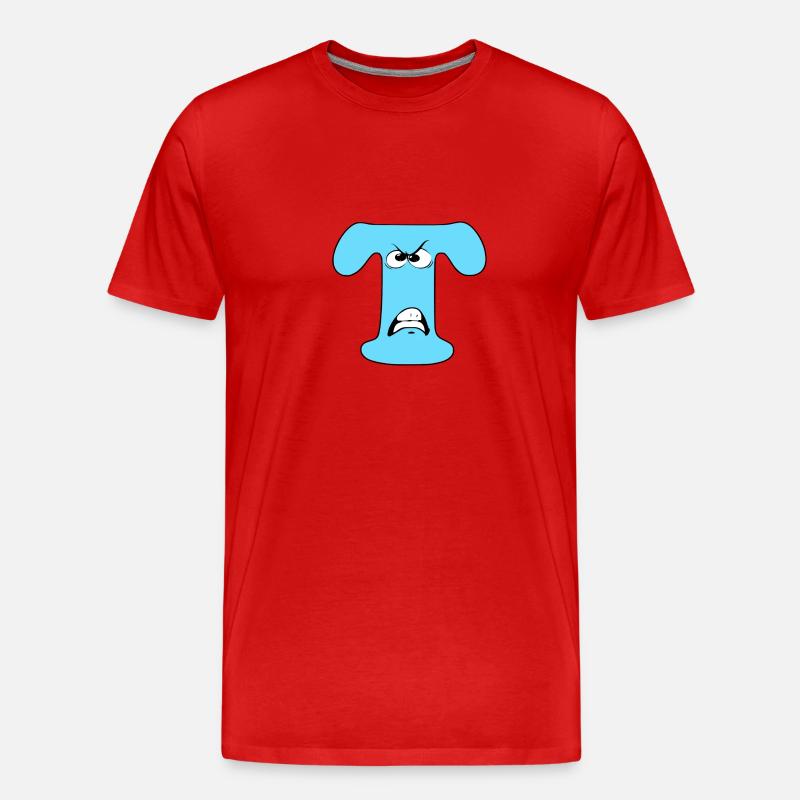 T - Männer Premium Bio T-Shirt - Rot