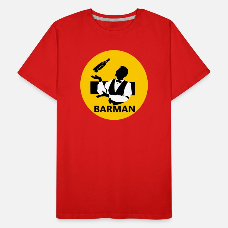 Bartender Men's Premium Organic T-Shirt