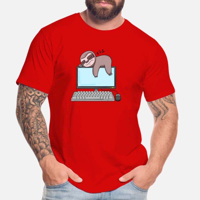 Computer Nerd Programmer Gift Men's Premium Organic T-Shirt