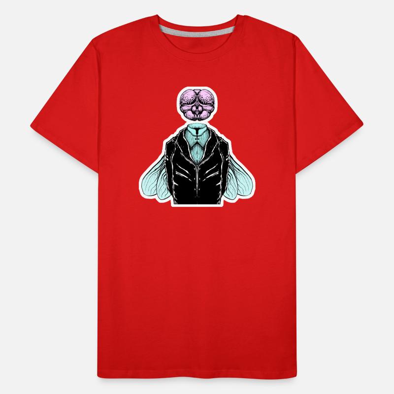 Smoking-Fliege Männer Premium Bio T-Shirt