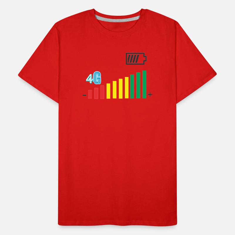 Coverage level Men's Premium Organic T-Shirt
