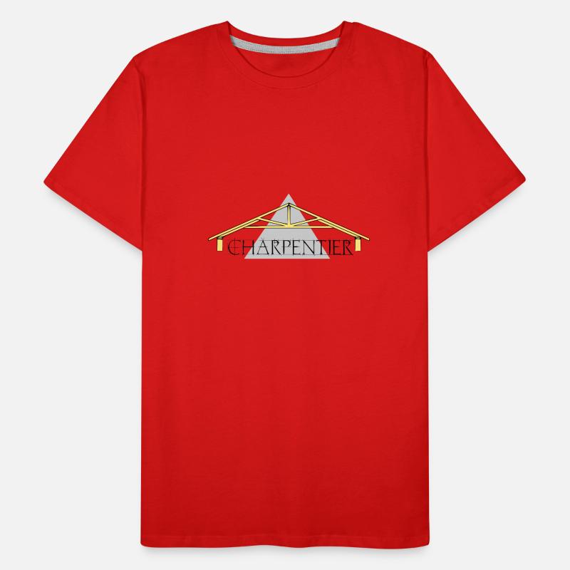 Charpentier T-shirt bio Premium Homme