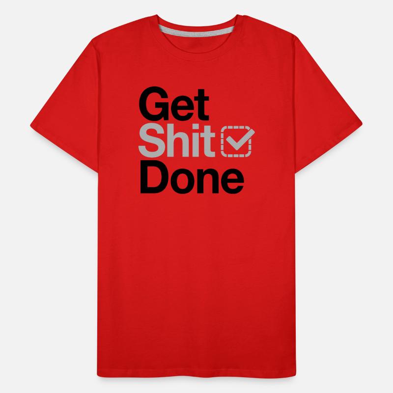 Faites de la merde T-shirt bio Premium Homme