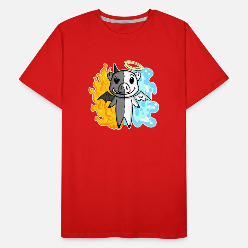 Cochon - Ange et Diable T-shirt bio Premium Homme