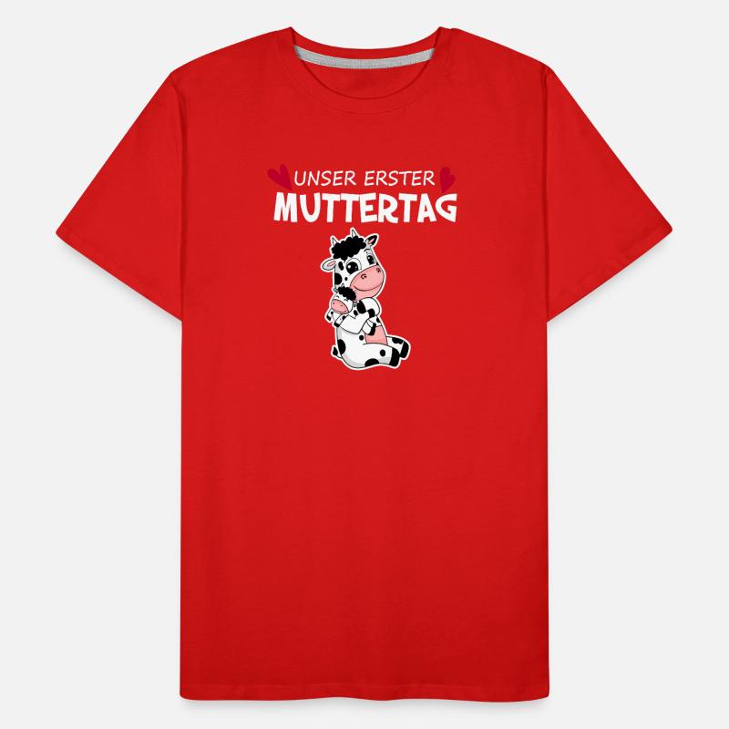 Muttertag - erster Muttertag Geschenk Männer Premium Bio T-Shirt