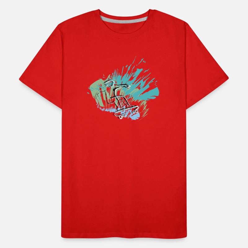 Votre style de patineur pour le halfpipe T-shirt bio Premium Homme