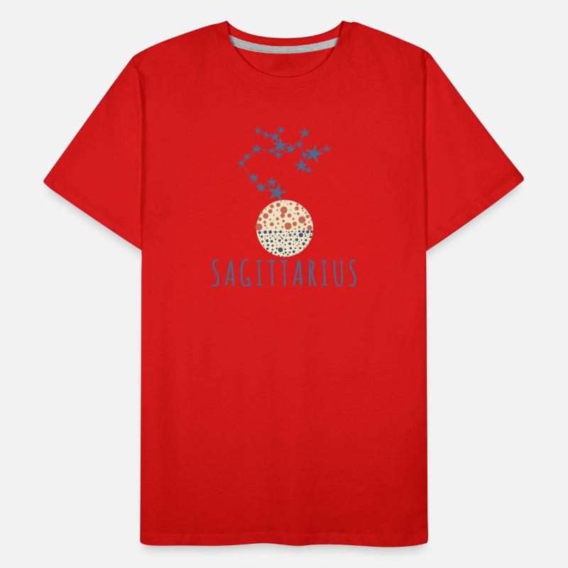 Das Sternbild Schütze Männer Premium Bio T-Shirt