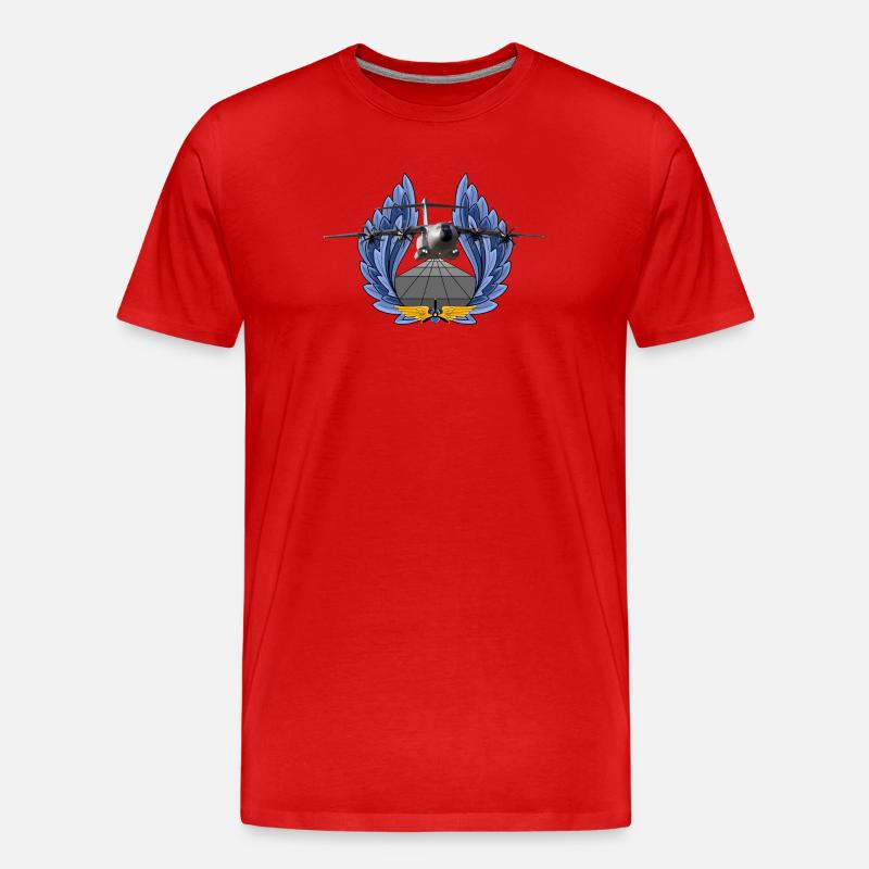A-400 - Männer Premium Bio T-Shirt - Rot