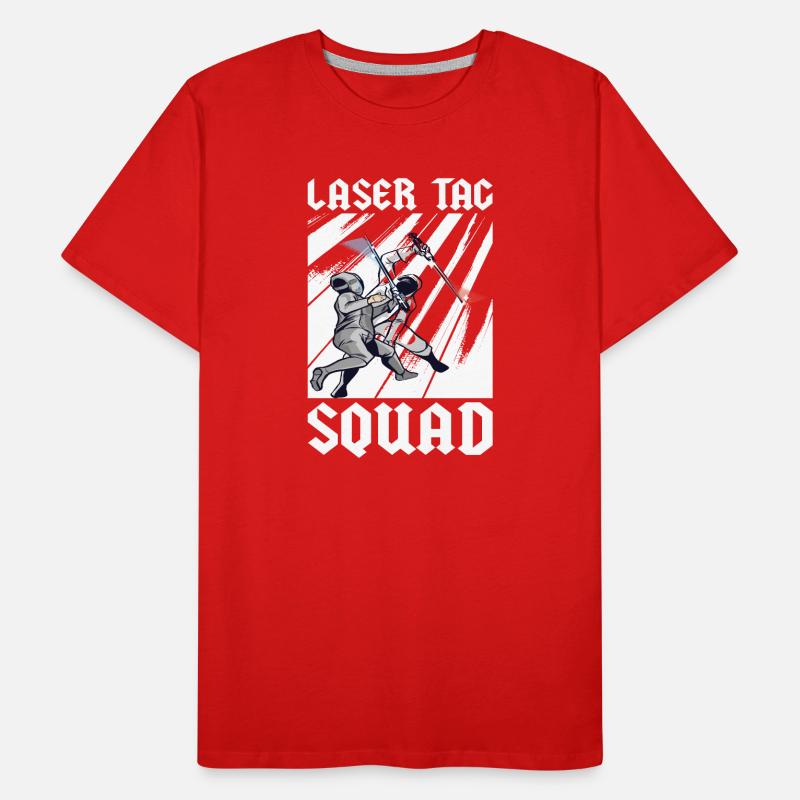 Laser Tag Squad Men's Premium Organic T-Shirt