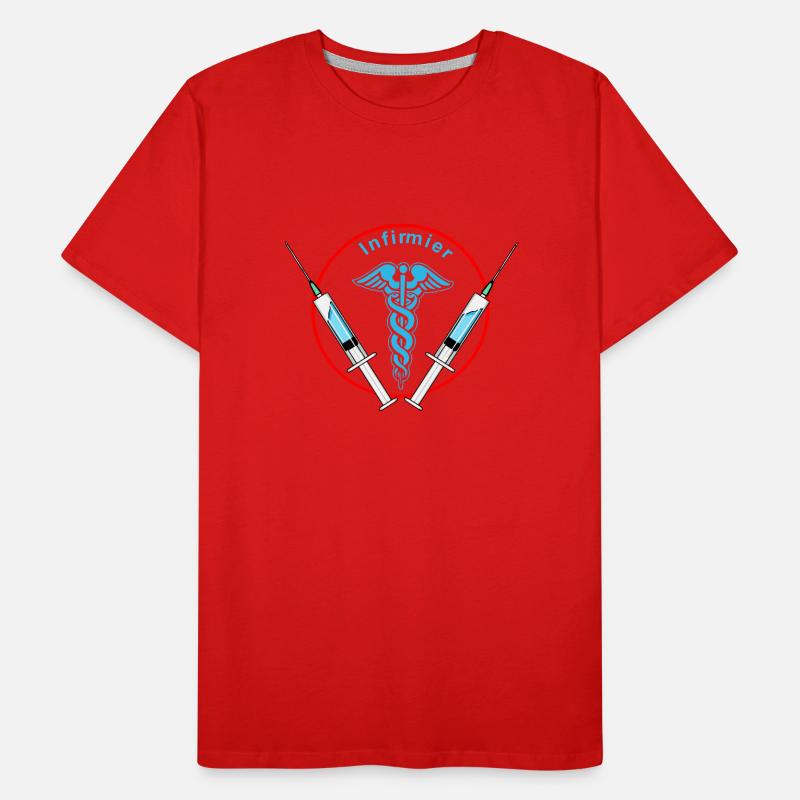 Infirmier T-shirt bio Premium Homme