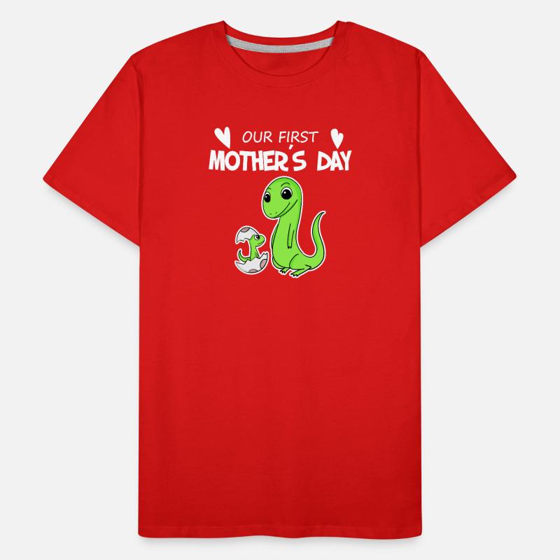 Muttertag - erster Muttertag Geschenk Männer Premium Bio T-Shirt