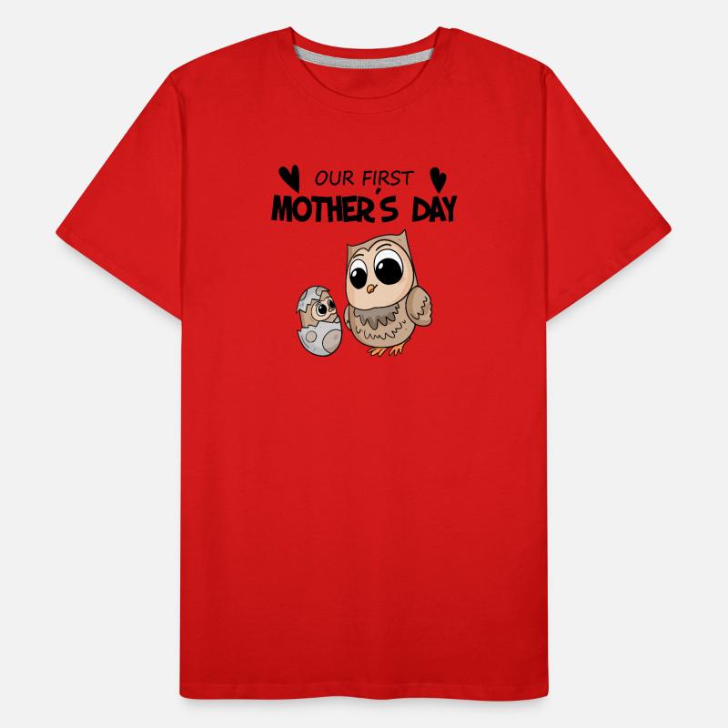 Muttertag - erster Muttertag Geschenk Männer Premium Bio T-Shirt