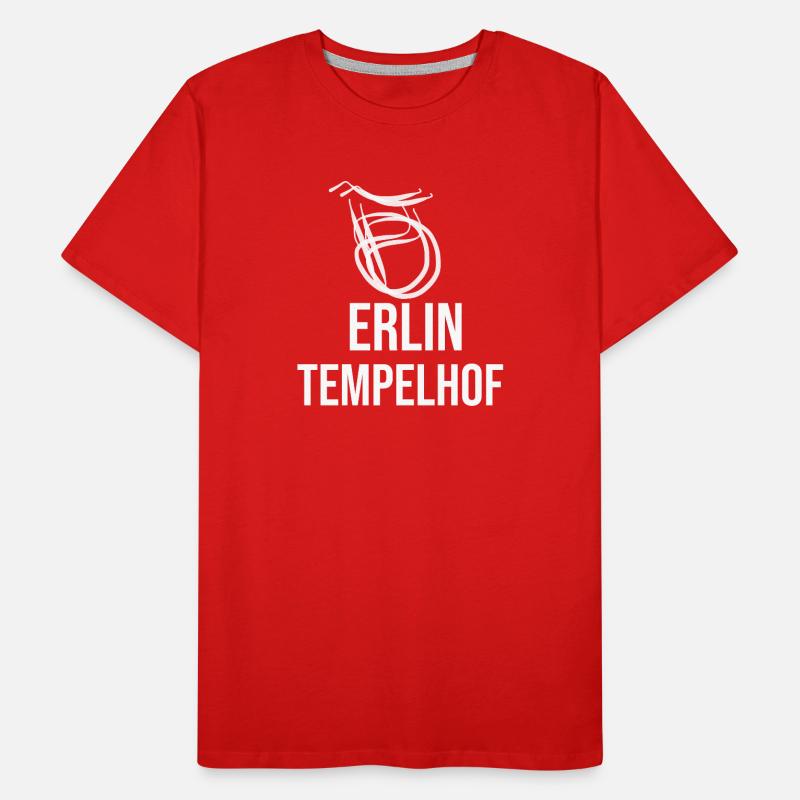Berlin Tempelhof Souvenir Männer Premium Bio T-Shirt