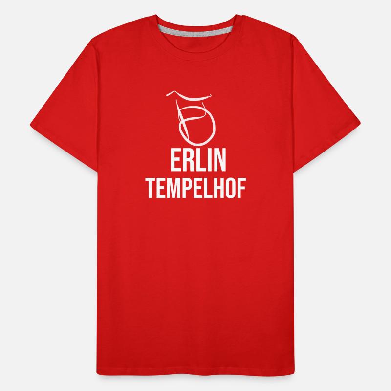 Berlin Tempelhof Männer Premium Bio T-Shirt