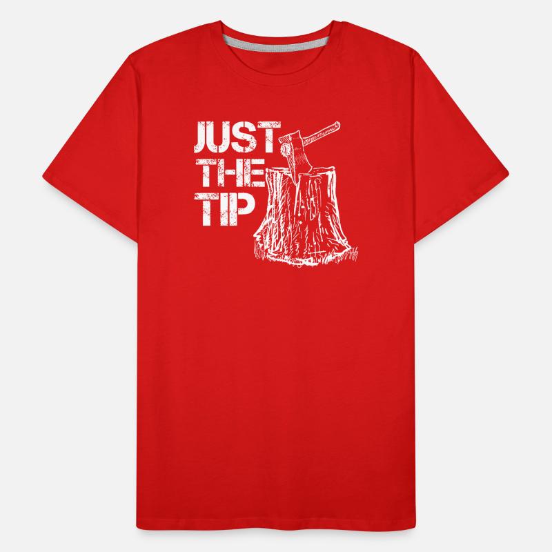 Axtwerfen Nur Die Spitze Axtflüsterer Vintage Männer Premium Bio T-Shirt