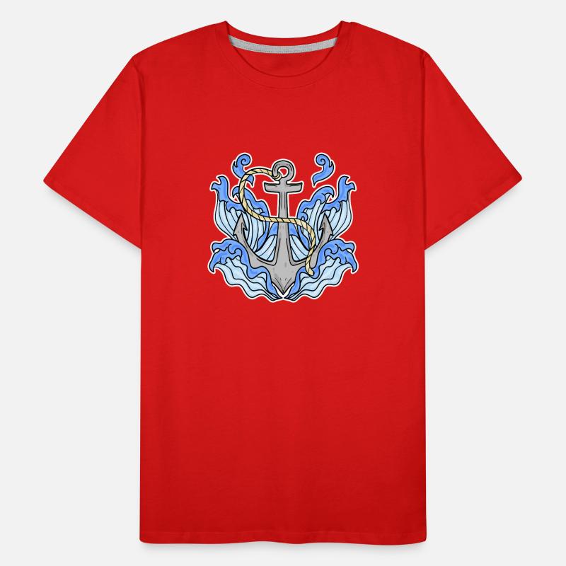 Anchor Men's Premium Organic T-Shirt