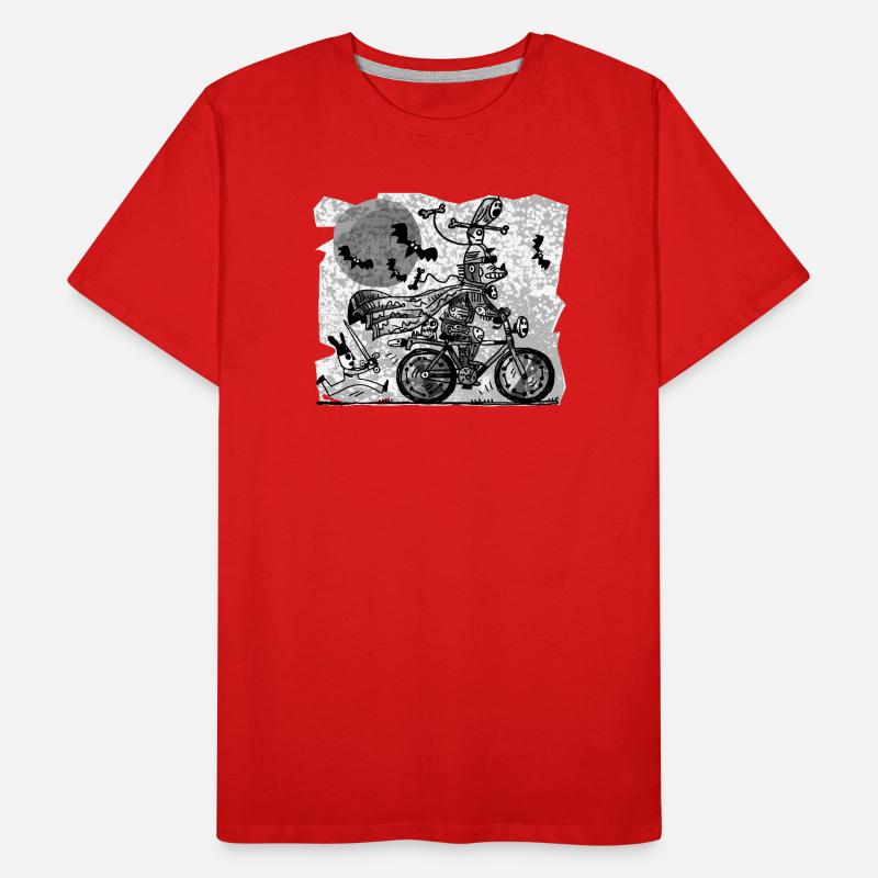 gothic cyclist Men's Premium Organic T-Shirt