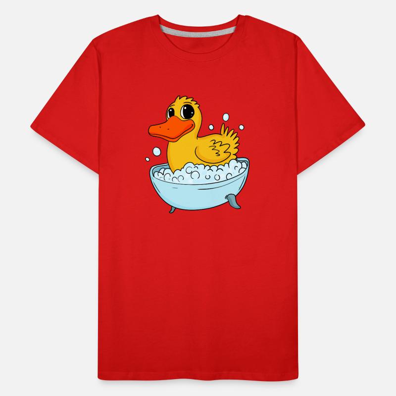 Bain de canard bain de canard bain T-shirt bio Premium Homme
