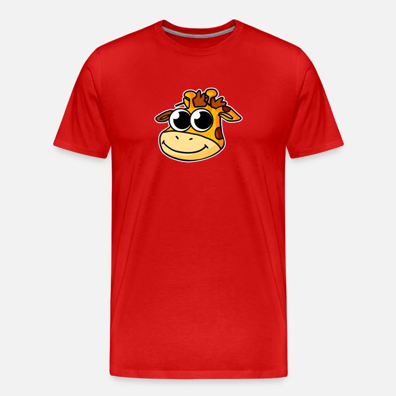 Girafe - T-shirt bio Premium Homme - rouge
