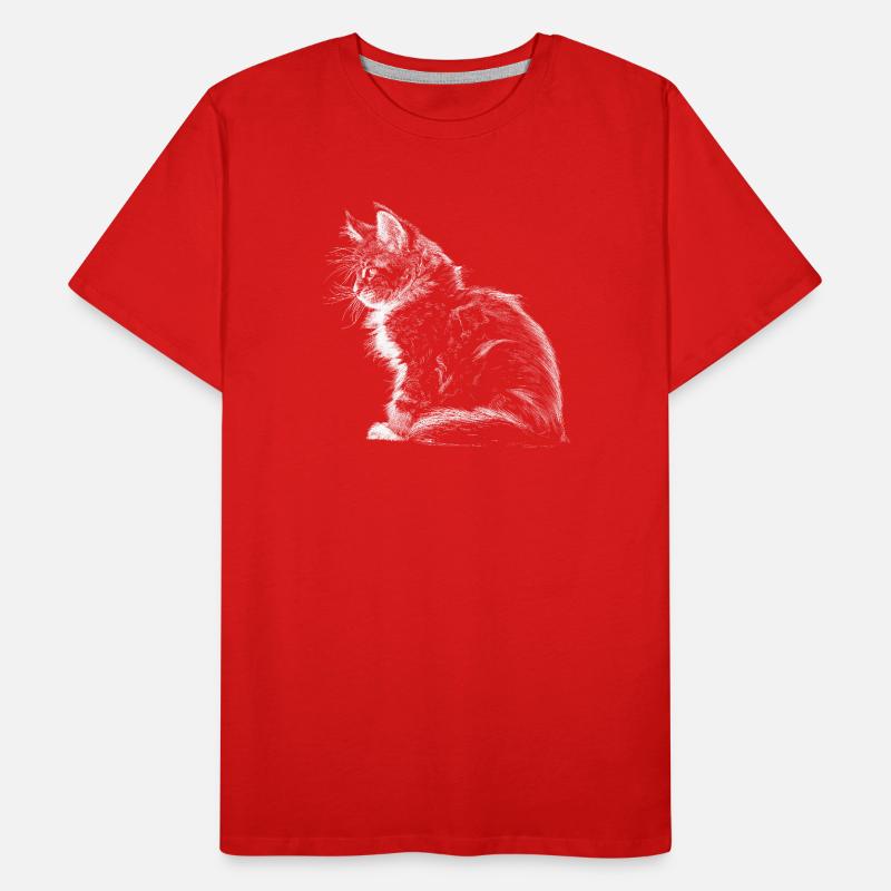 Kitten Men's Premium Organic T-Shirt
