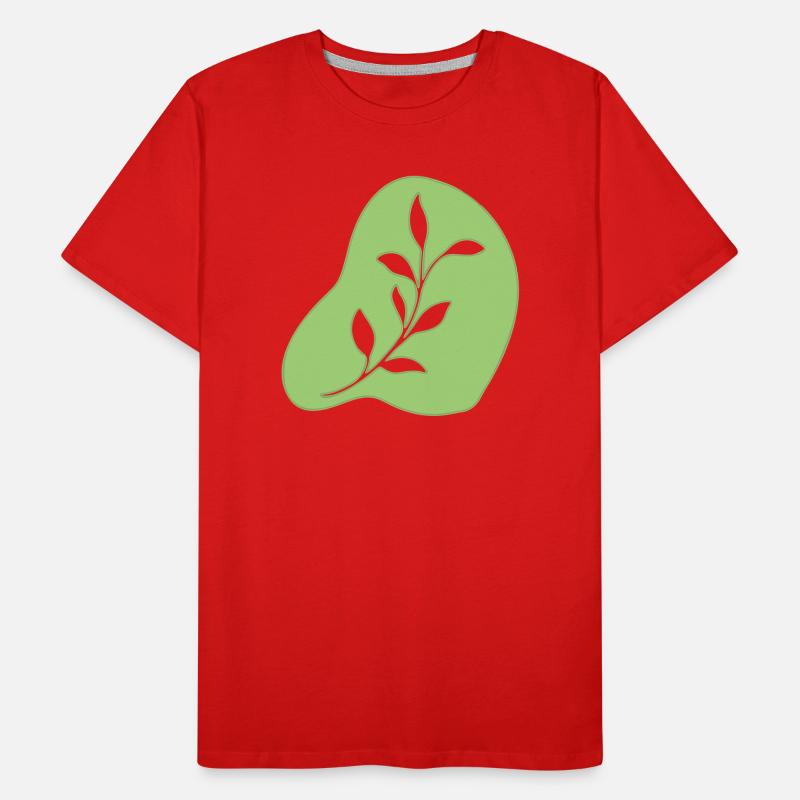 Feuilles T-shirt bio Premium Homme