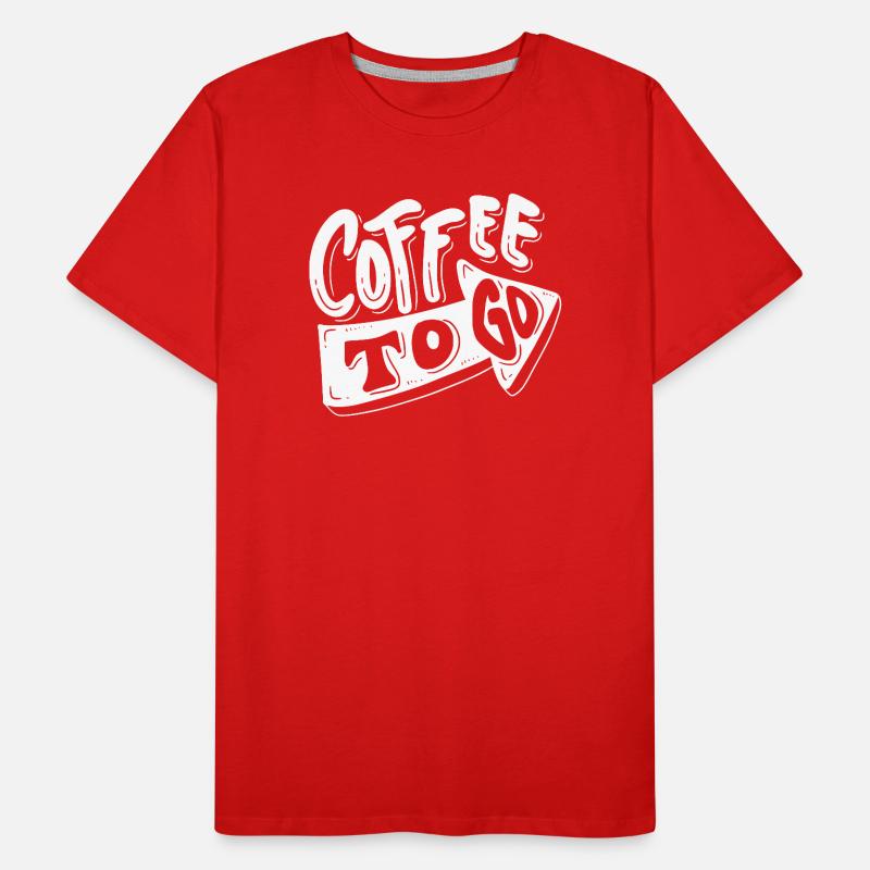 Kaffee, Ich mag Kaffee, Kaffeepause Männer Premium Bio T-Shirt
