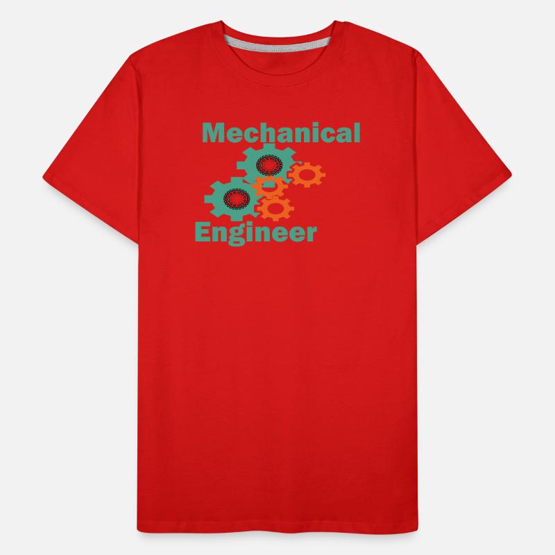 Mechanical Engineering Funny Engineer Men's Premium Organic T-Shirt