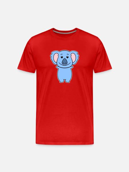 Koala - T-shirt bio Premium Homme - rouge