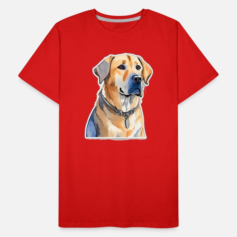 Labrador Männer Premium Bio T-Shirt