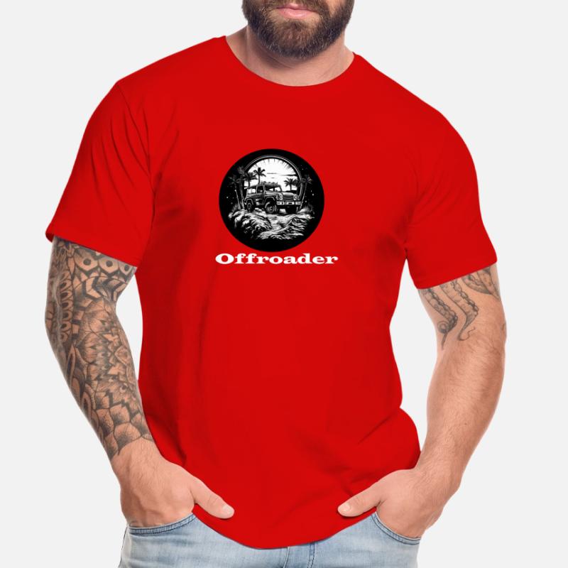 Off-roader white Men's Premium Organic T-Shirt