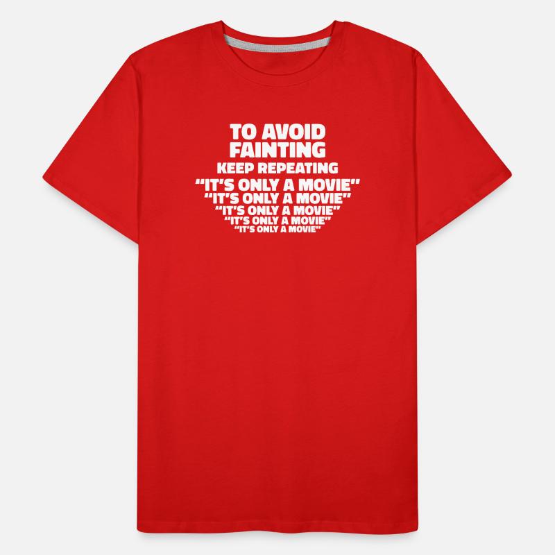 Films Déclaration de cinéma Films de nuit T-shirt bio Premium Homme