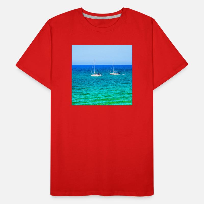 Voile d’été T-shirt bio Premium Homme