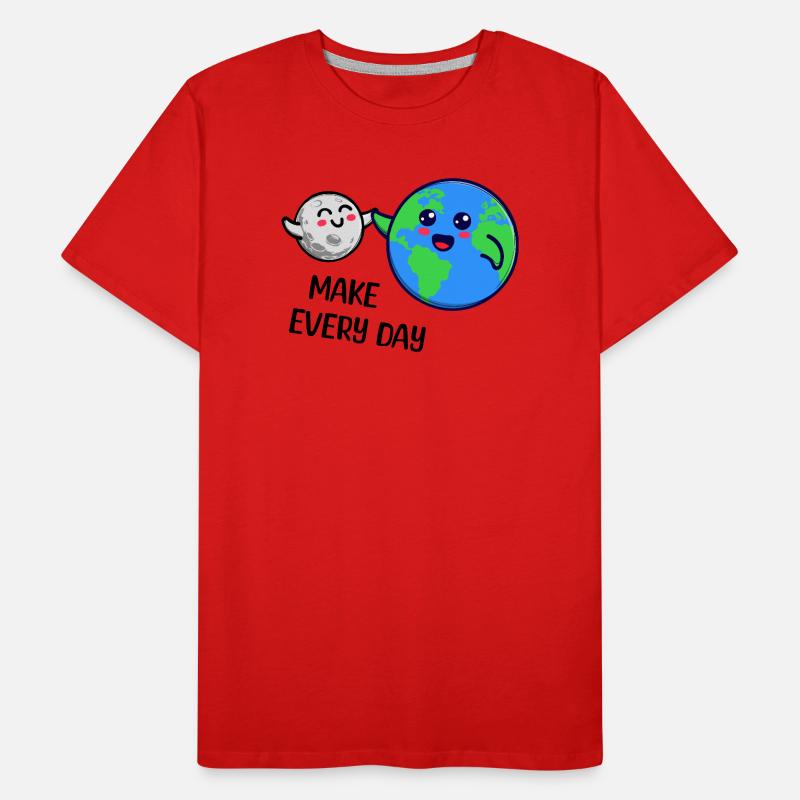 Déclaration de Mère Nature Terre Protection de l’environnement Environnement T-shirt bio Premium Homme