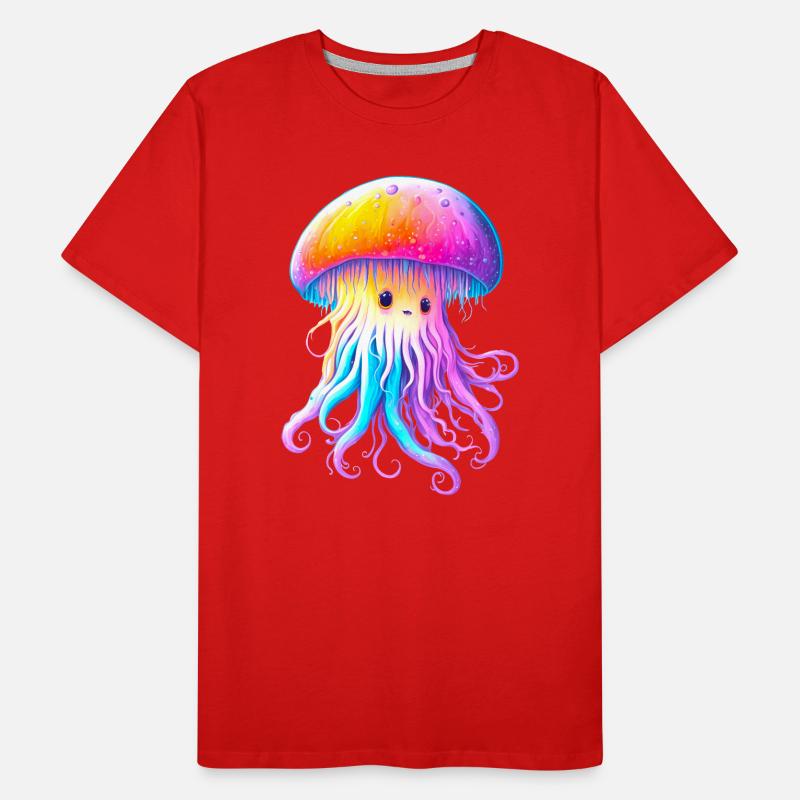 Friendly jellyfish Men's Premium Organic T-Shirt