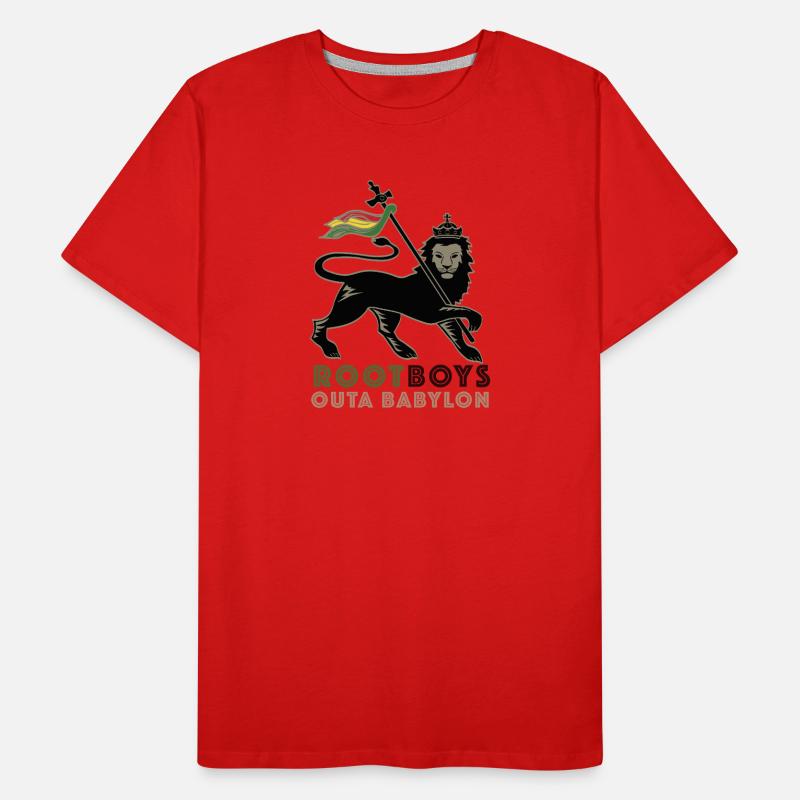 RootBoys outa Babylon Men's Premium Organic T-Shirt