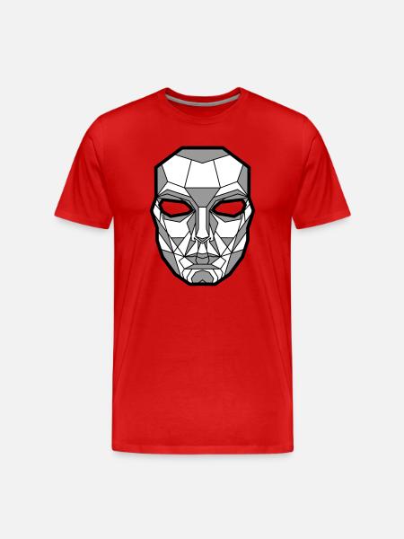 Kimura Mask Gray - Men's Premium Organic T-Shirt - red