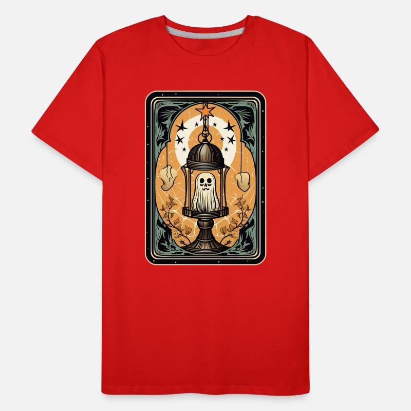 Ghost in a cage Tarot cage Men's Premium Organic T-Shirt