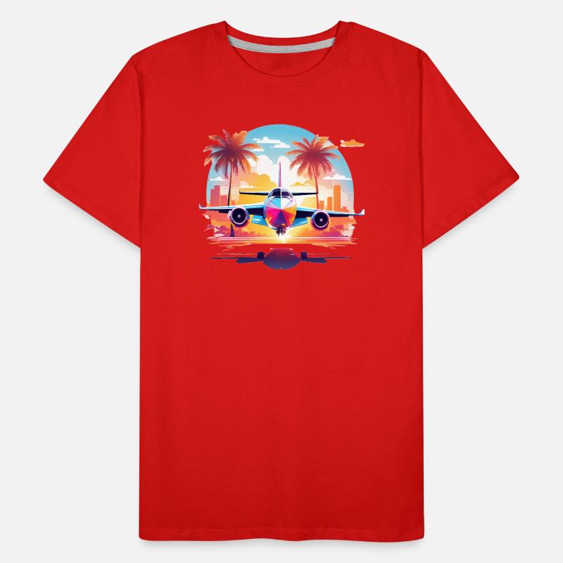 Vacances à Miami T-shirt bio Premium Homme