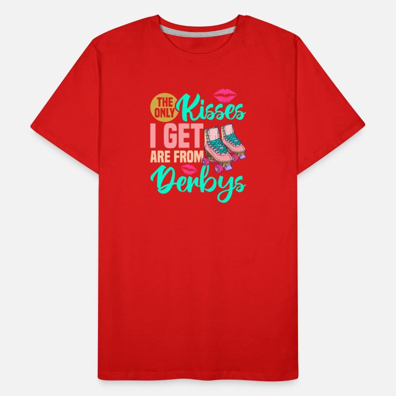 design de patins à roulettes T-shirt bio Premium Homme