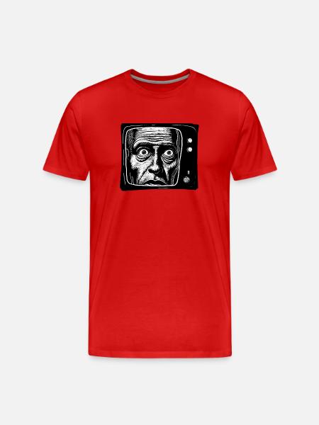 TV 03 - Men's Premium Organic T-Shirt - red