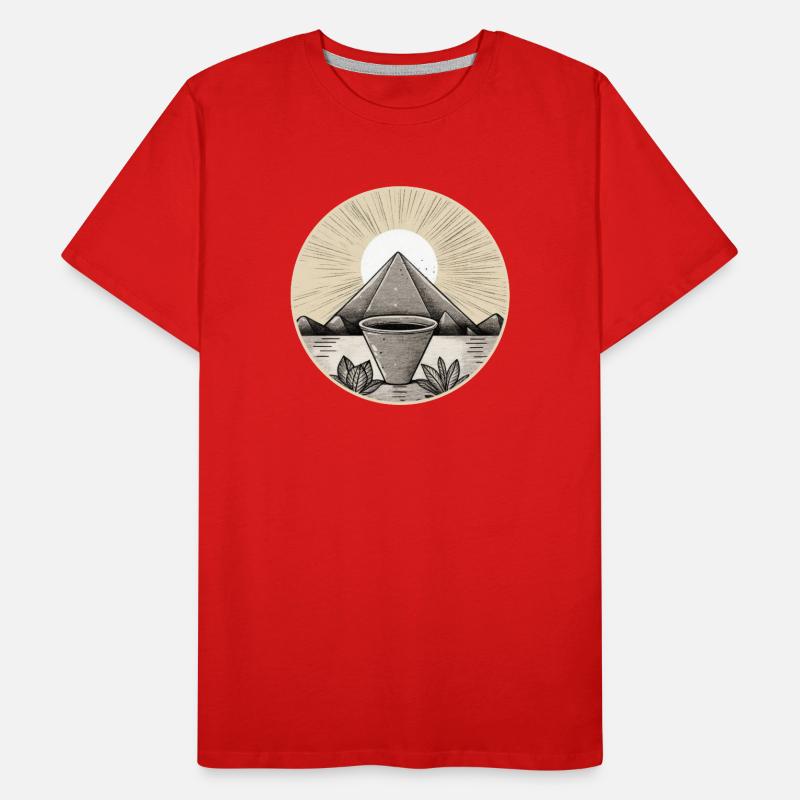 Pyramide 01 T-shirt bio Premium Homme