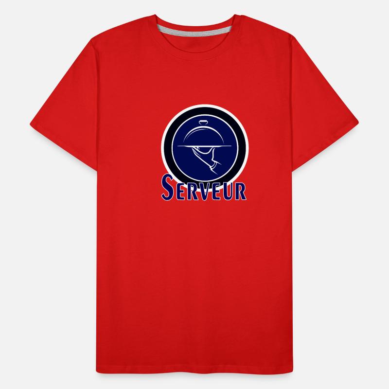 Serveur T-shirt bio Premium Homme