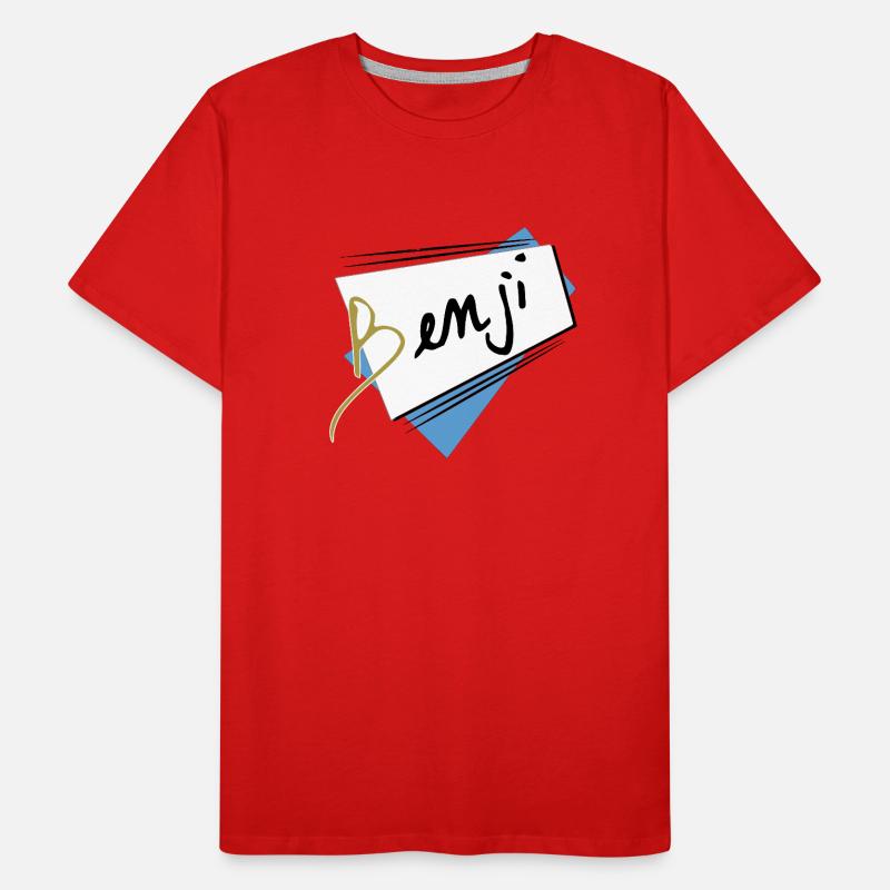 Benji Männer Premium Bio T-Shirt