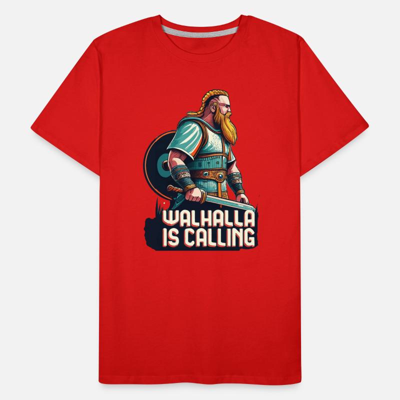 Valhalla appelle T-shirt bio Premium Homme