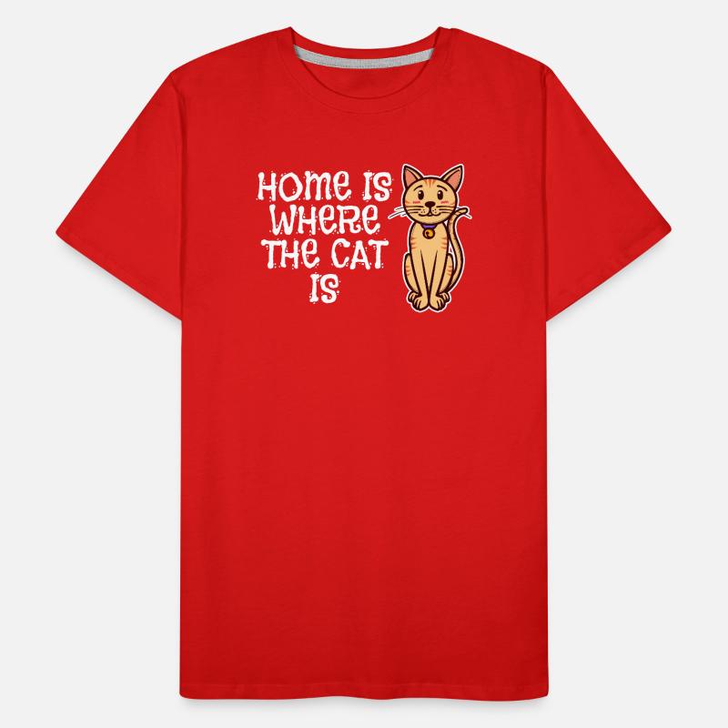 Cat Statement Pets Favorite Pet Pet Men's Premium Organic T-Shirt