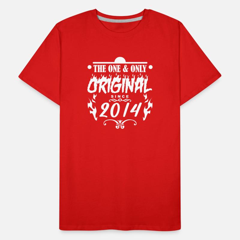 2014 - Année de construction 2014 T-shirt bio Premium Homme